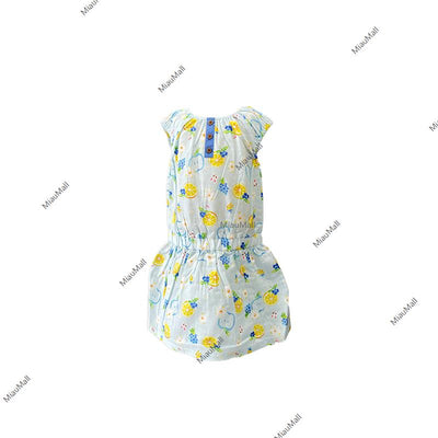 MIKIHOUSE Usako Tropical Pattern Dress