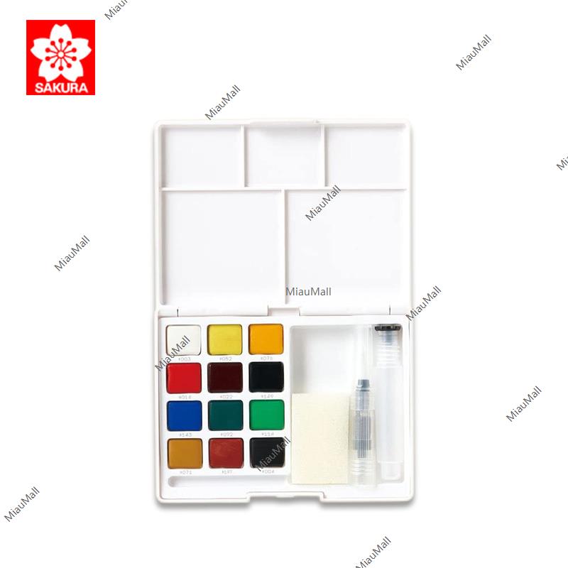 Sakura Color Products 迷你水彩画 (12 件套)