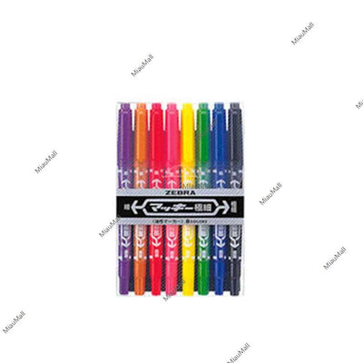 ZEBRA Mckee Super Fine Oil-Based Markers 8-color set MCF-8C
