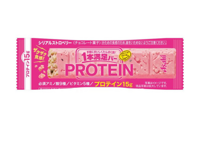 Asahi Ippon Manzoku Protein Bar (Strawberry)