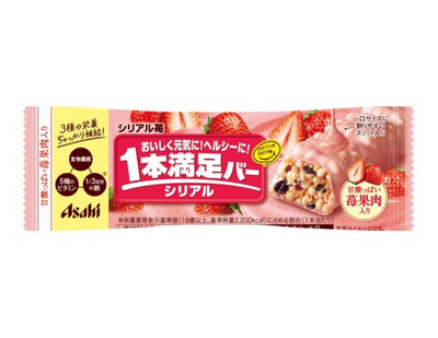 아사히 잇폰 만조쿠 딸기 시리얼 바