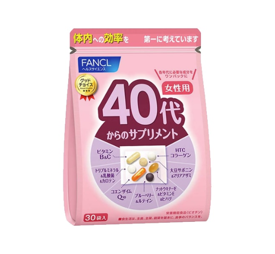 FANCL Multivitamin Supplement for Women (40s+)