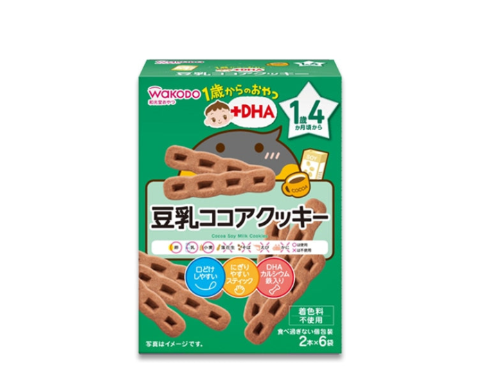 와코도 두유 코코아 쿠키 DHA 함유