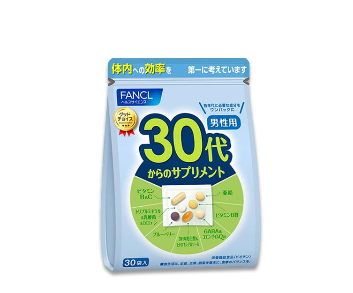 FANCL Multivitamin Supplement for Men (30s+)