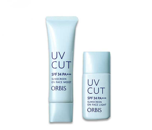 ORBIS Sunscreen on Face
