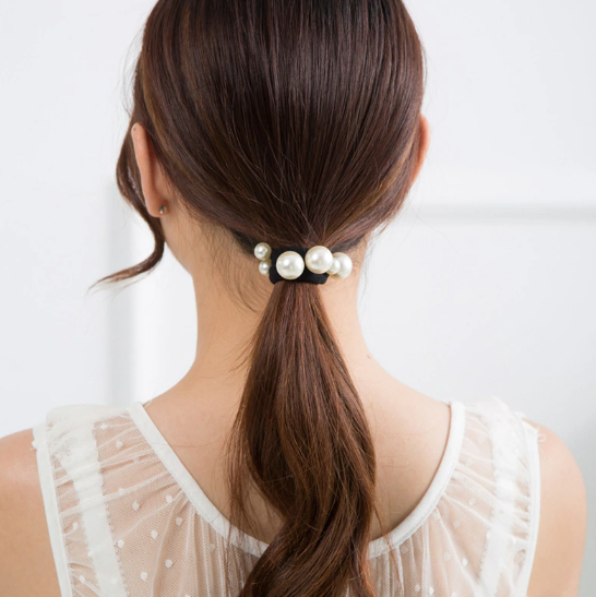 LUPIS Monotone Pearl Hair Tie