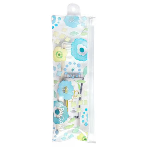 Apagard Premio Toothbrush and Toothpaste Travel Set
