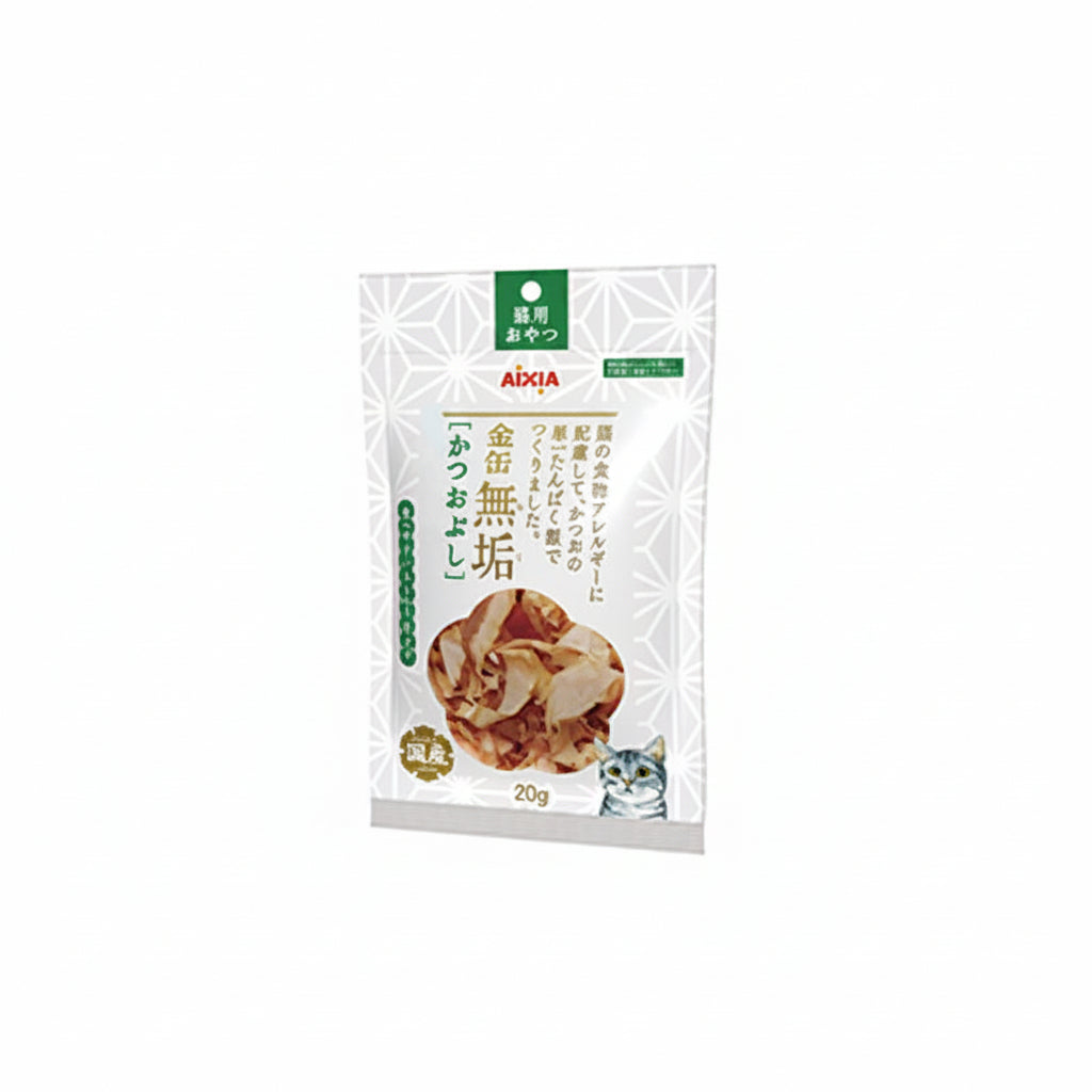 AIXIA Pure Gold Can Bonito Flakes 고양이 사료 20g