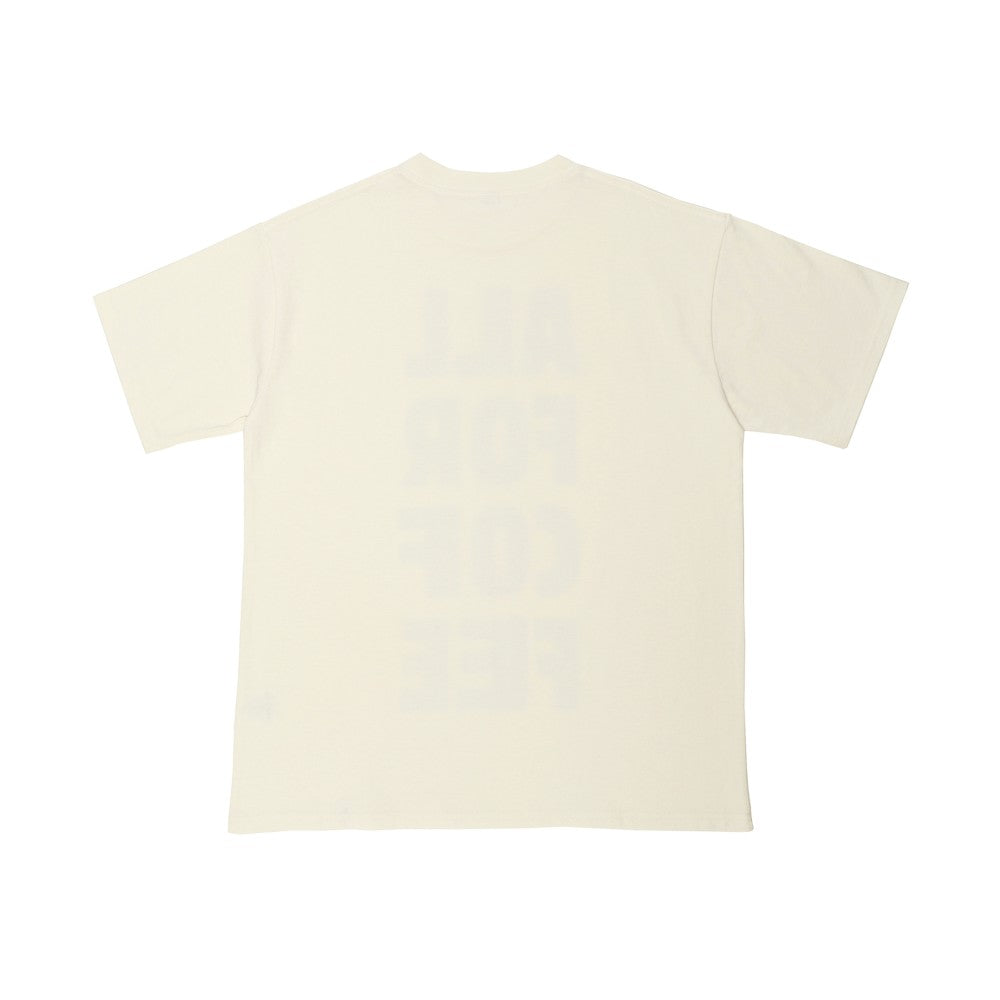 스타벅스 ALL FOR COFFEE 베이지색 티셔츠(L-XL)