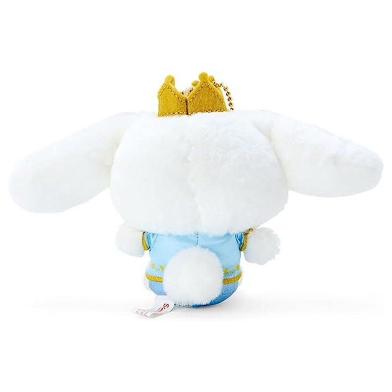 Sanrio Cinnamoroll Mascot Crown Plush Keychain