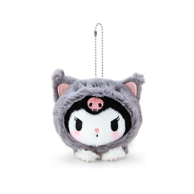 Sanrio Love Neko Plush Keychain