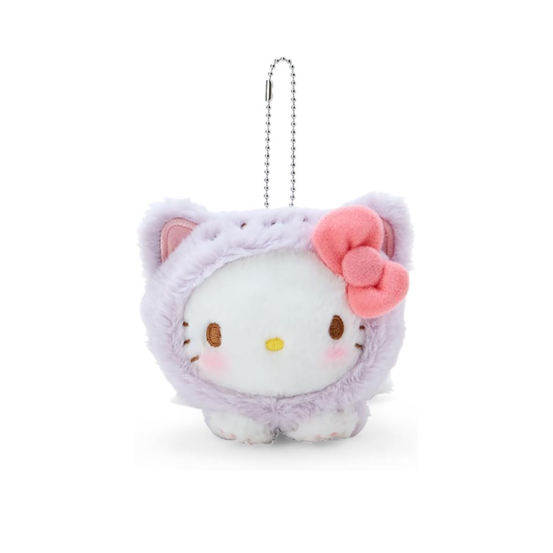 Sanrio Love Neko Plush Keychain