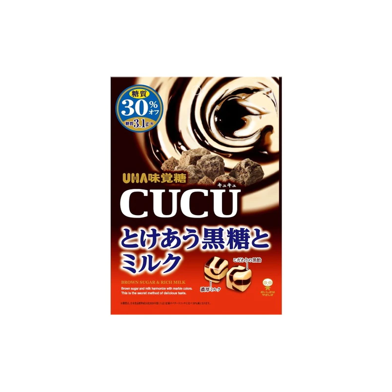 UHA CUCU 브라운 슈가 밀크 캔디