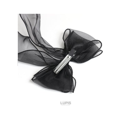LUPIS 메쉬 리본 헤어 클립