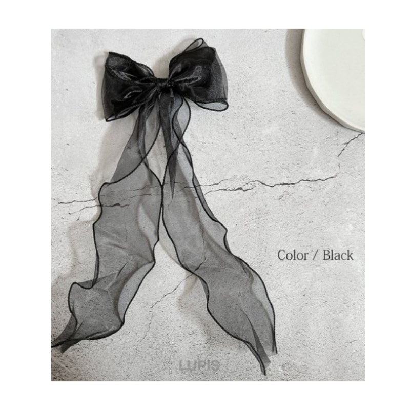 LUPIS Mesh Ribbon Hair Clip