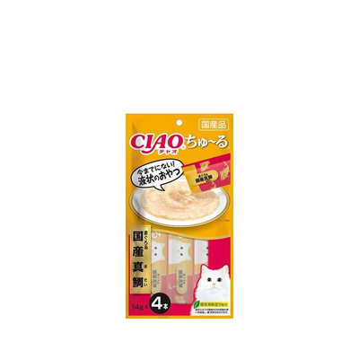 이나바푸드 CIAO 마구로 앤 씨브림 추루 캣 트리트