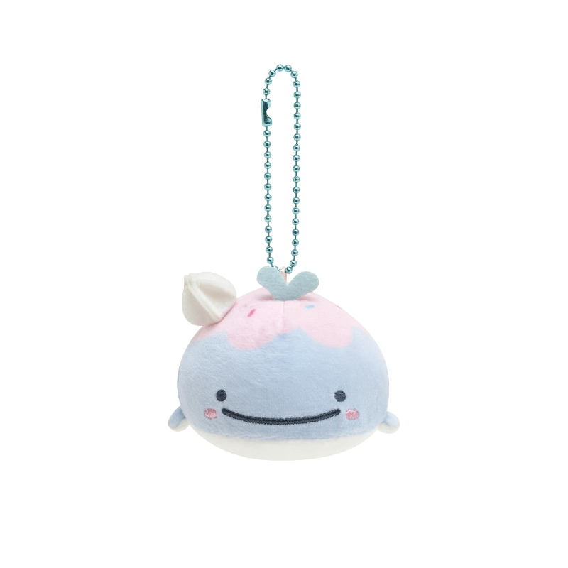 SAN-X Jinbesan & Ice Kurage Series Maigo no Kokujira Plush Keychain