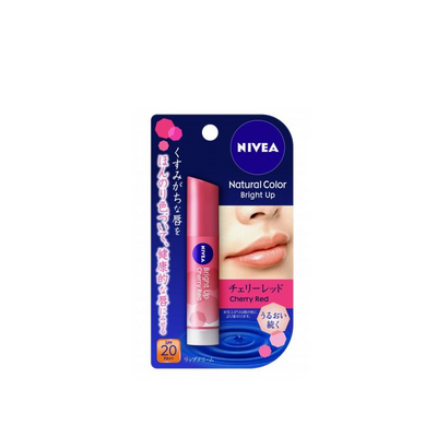 PREORDER NIVEA Natural Color Bright Up Cherry Red Lip Cream