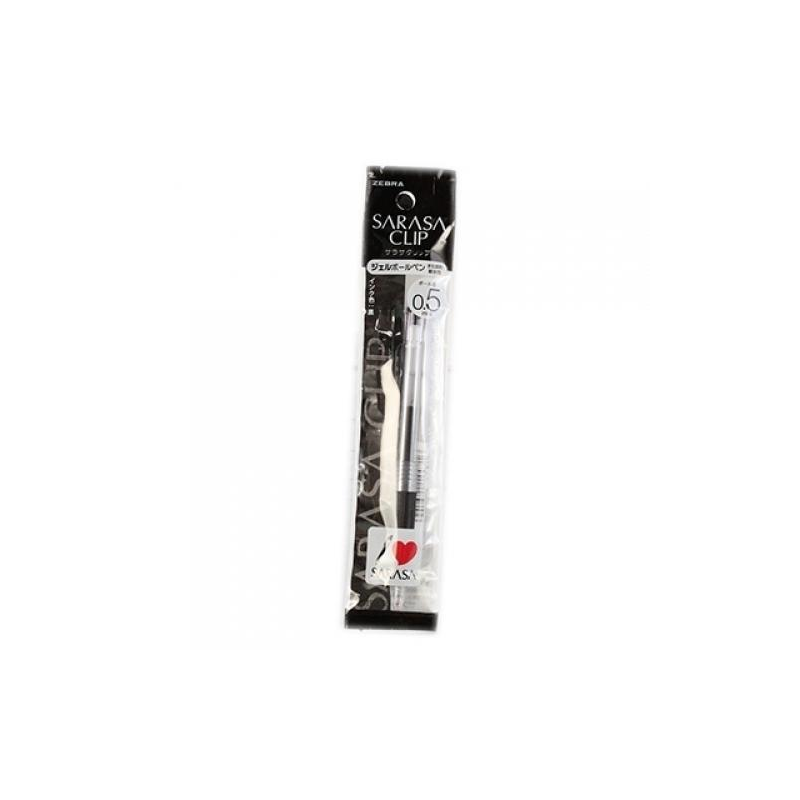 Zebra Sarasa Clip Gel Black Pen