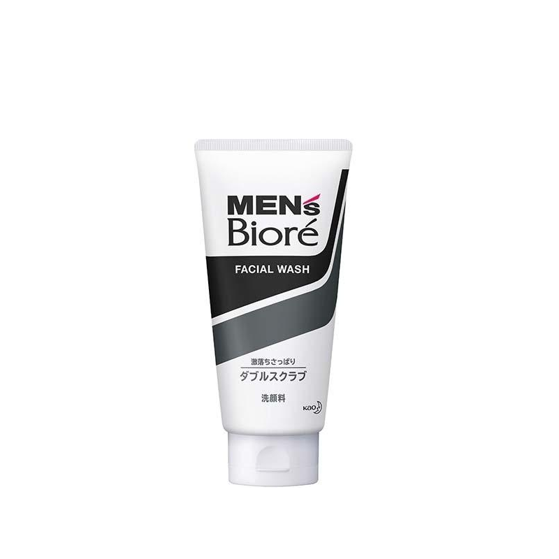 KAO Bioré Men's Double Scrub Facial Wash