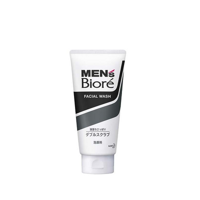 KAO Bioré Men's Double Scrub Facial Wash
