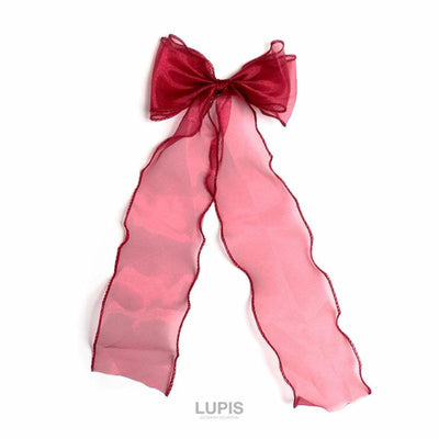 LUPIS 오간지 리본 헤어클립