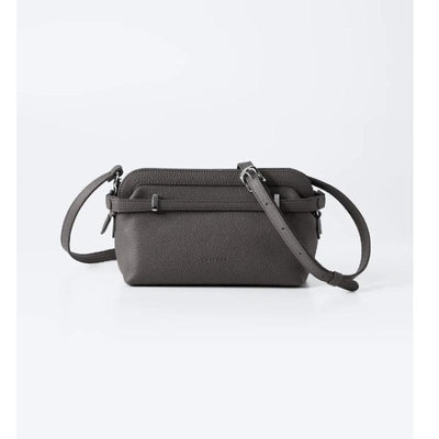 CHATONA Mini Leather Bag (Essential Gray)