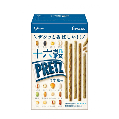 Glico Pretz 16-Grain Crackers