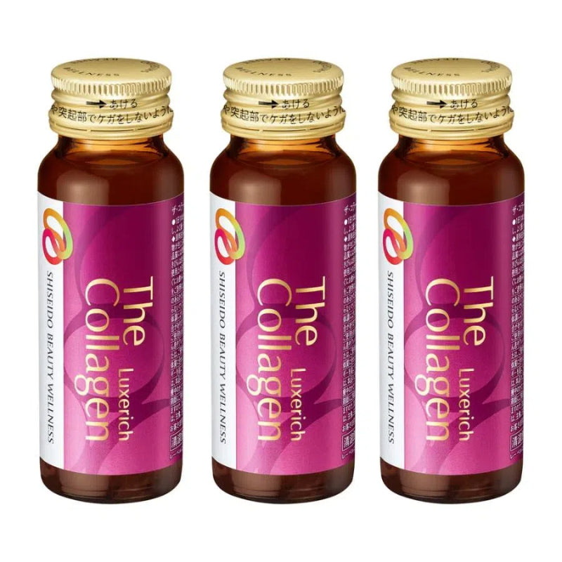 Shiseido The Collagen Luxerich Drink (3 Bottles)