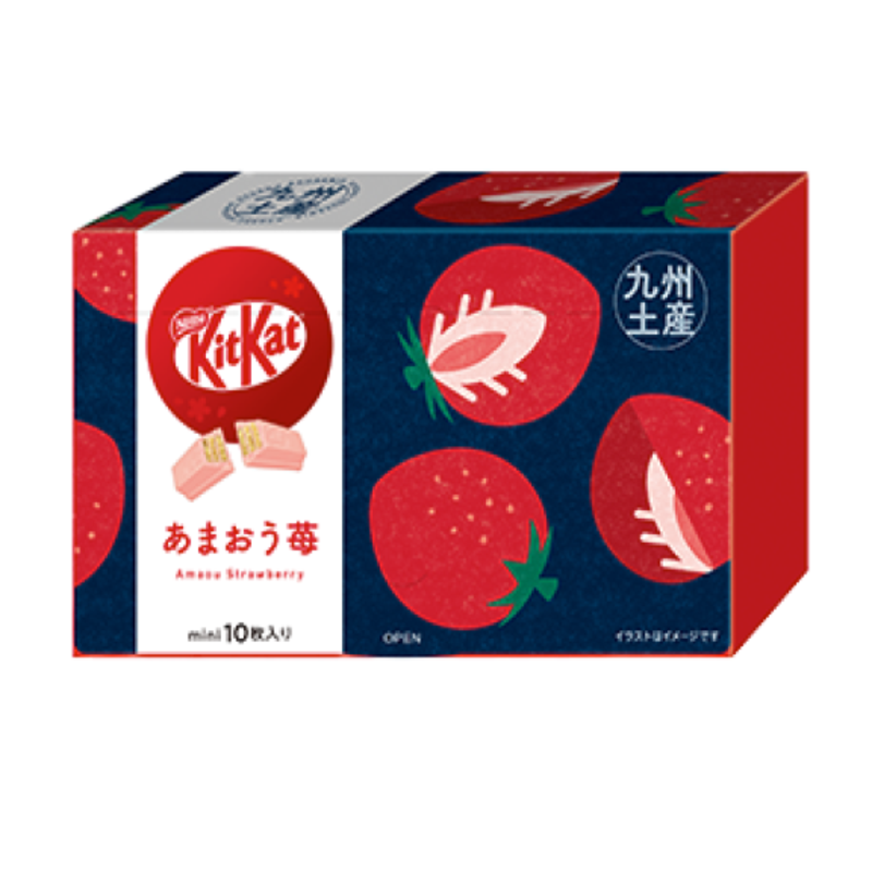 네슬레 딸기 미니 킷캣