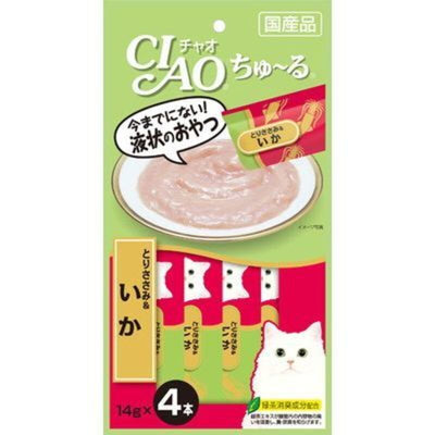 Inaba CIAO Churu Cat Treats (Chicken and Seafood)