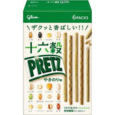 Glico Pretz 16-Grain Nori Seaweed Crackers