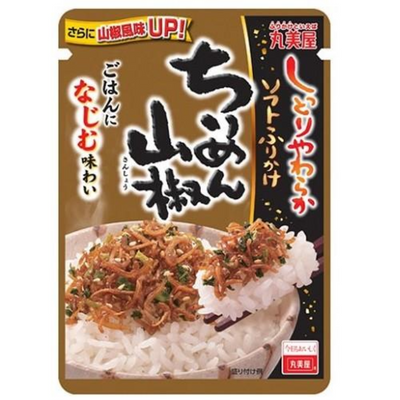 Marumiya Chirimen Sansho Furikake (Whitebait & Japanese Pepper Rice Seasoning)