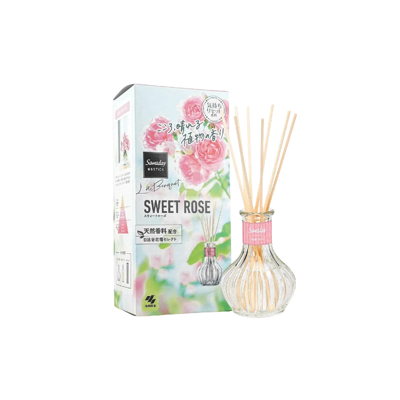 Kobayashi Sawaday La Bouquet Sweet Rose Room Diffuser