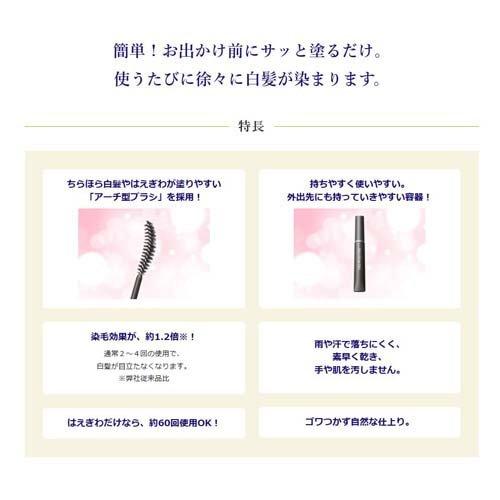 Dariya Salon de Pro SALON de PRO Gray Coverage Hair Mascara