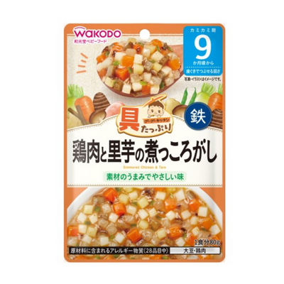 WAKODO Chicken and Taro Stew for Babies (9 Months and Up)