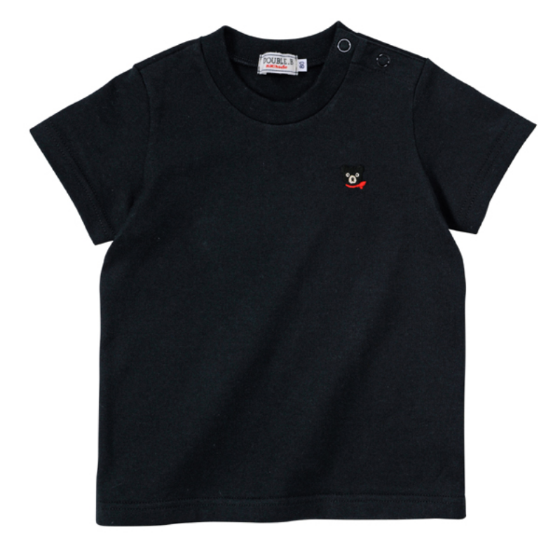 MIKI HOUSE Pucci Bear Black Shirt