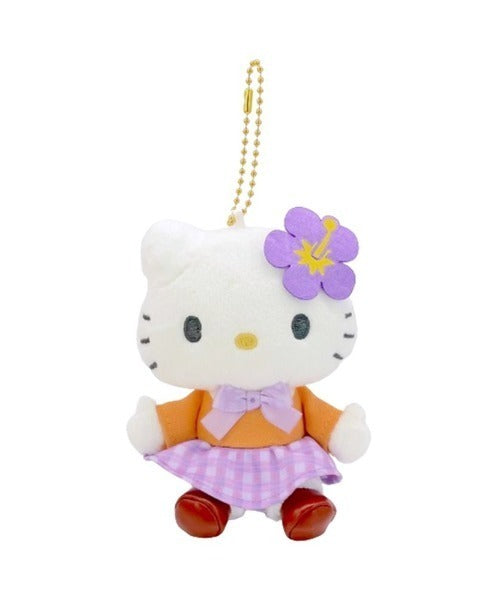 Nakajima Corporation Sanrio MC Collection Heisei Kogal Hello Kitty Plush Keychain