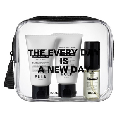 BULK HOMME THE TRAVEL SET FOR HAIR CARE