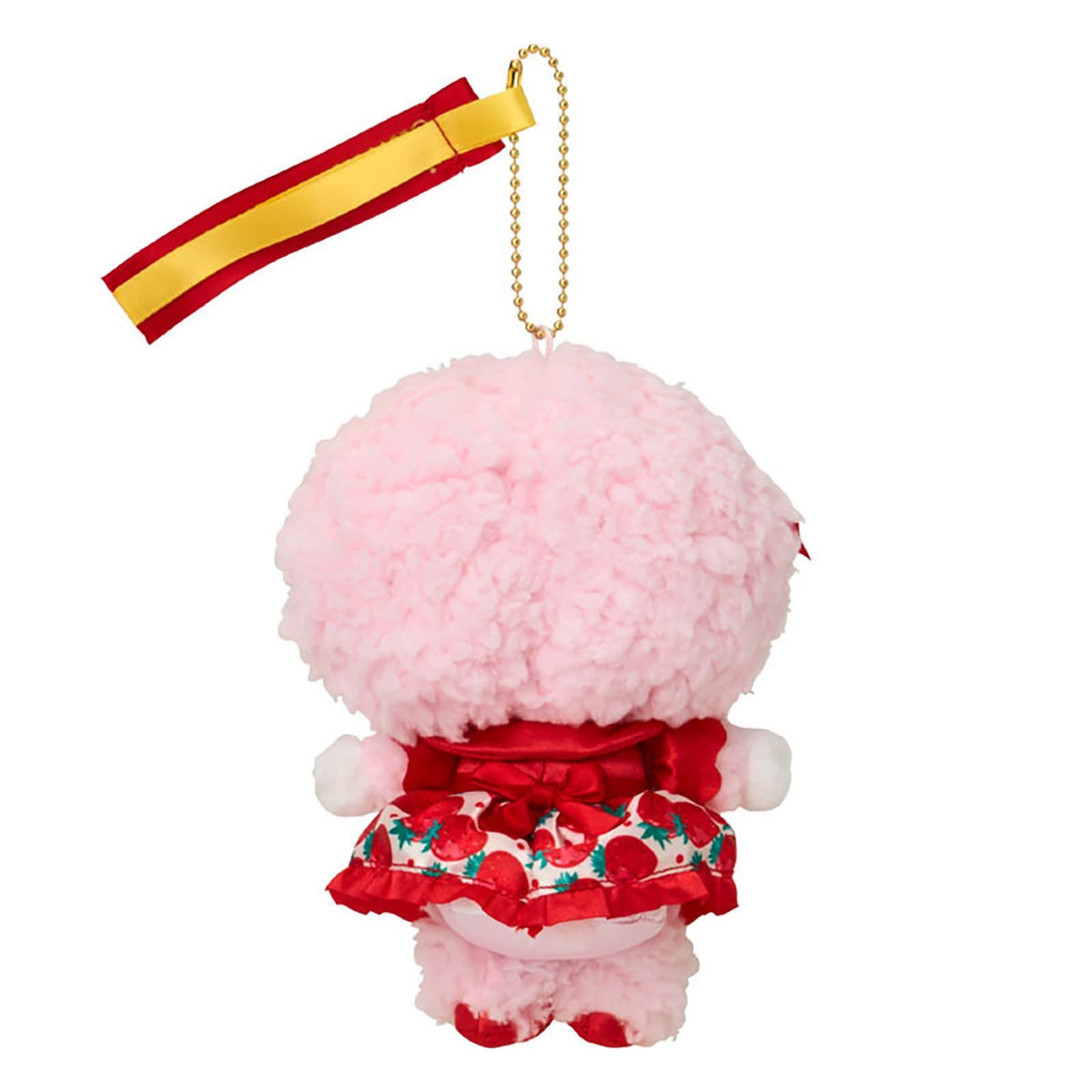 Sanrio Strawberry News 50th Anniversary Plush Keychain