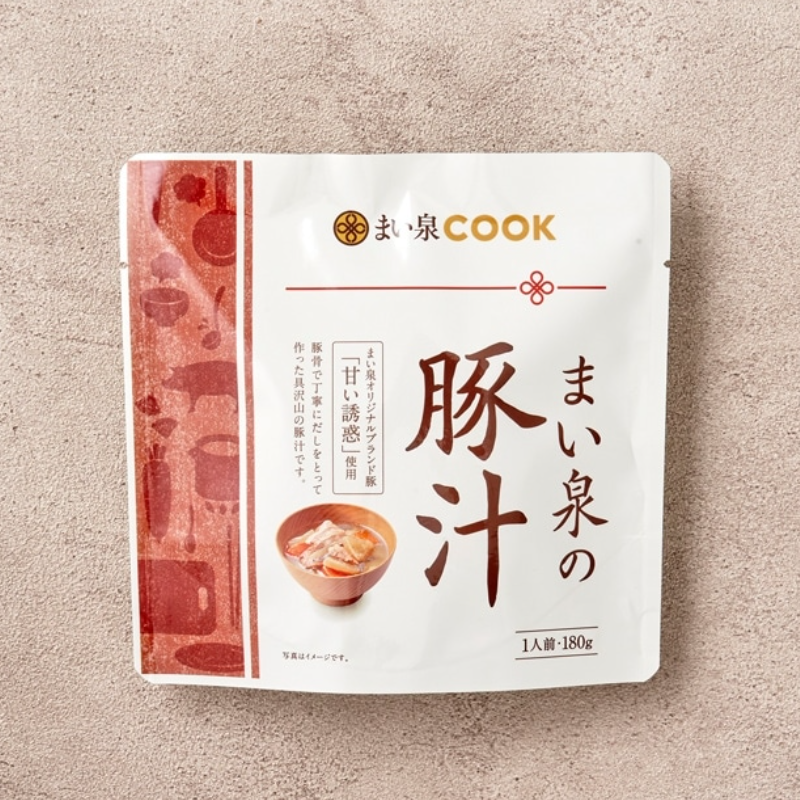 Maisen Tonjiru Instant Miso Soup with Pork