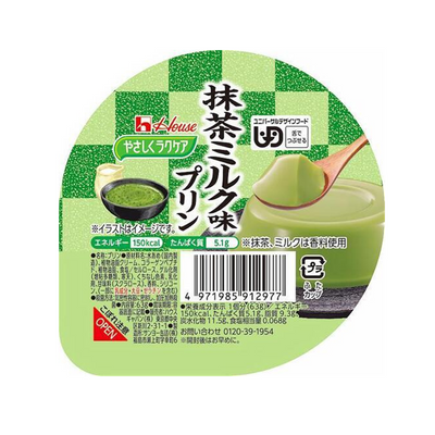 House Foods Matcha Milk Pudding