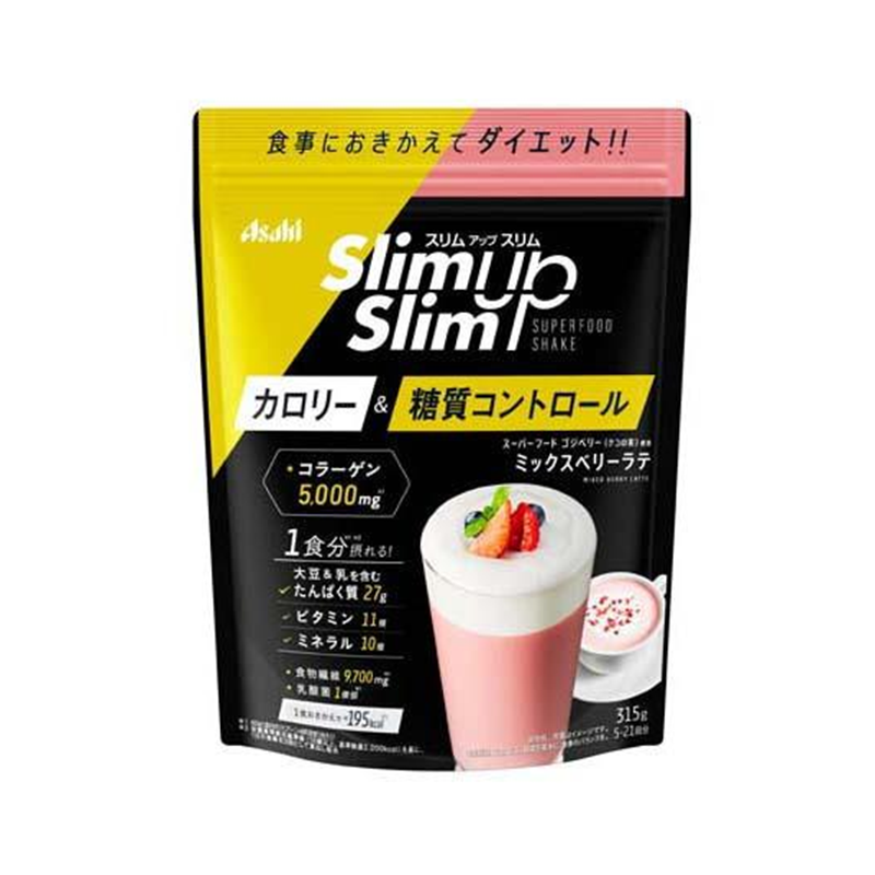 Asahi Slim Up Slim Lactic Acid Mixed Berry Latte