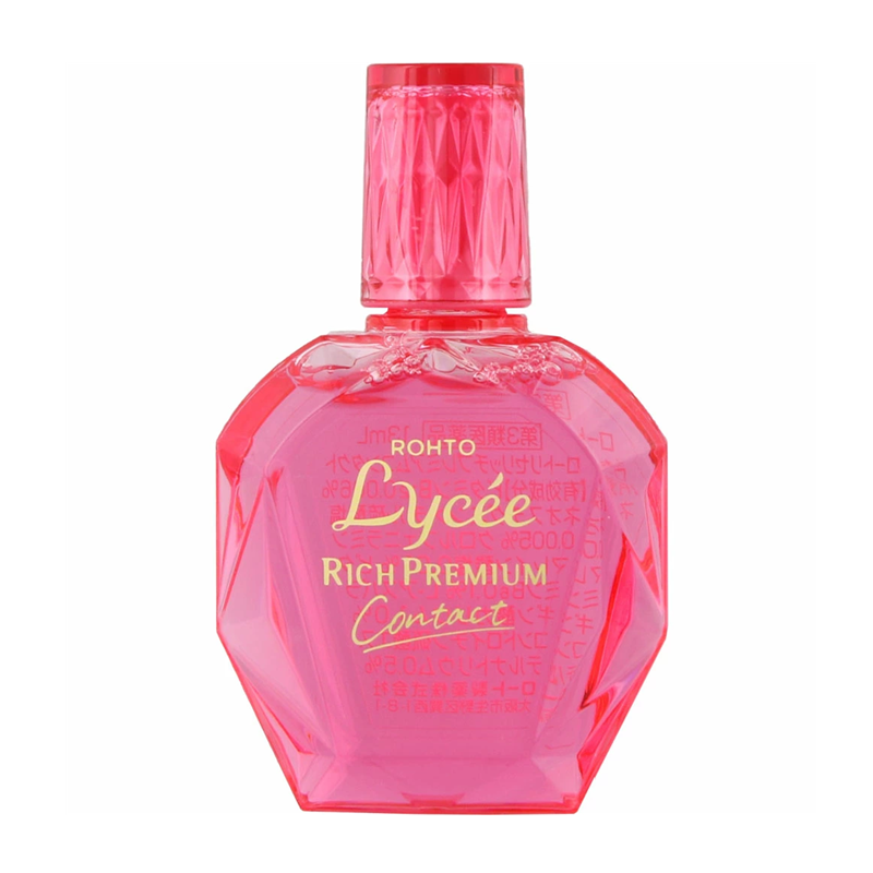 ROHTO Lycée Rich Premium Eye Drops for Contact Lens Wearers