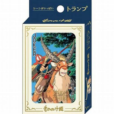 Ensky Studio Ghibli Princess Mononoke Series Playing Cards