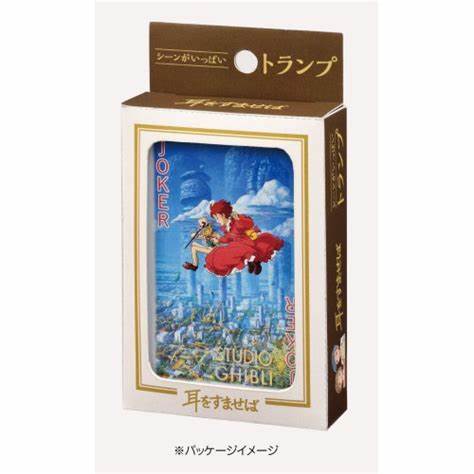 ENSKY Studio Ghibli Whisper of the Heart Series Playing Cards