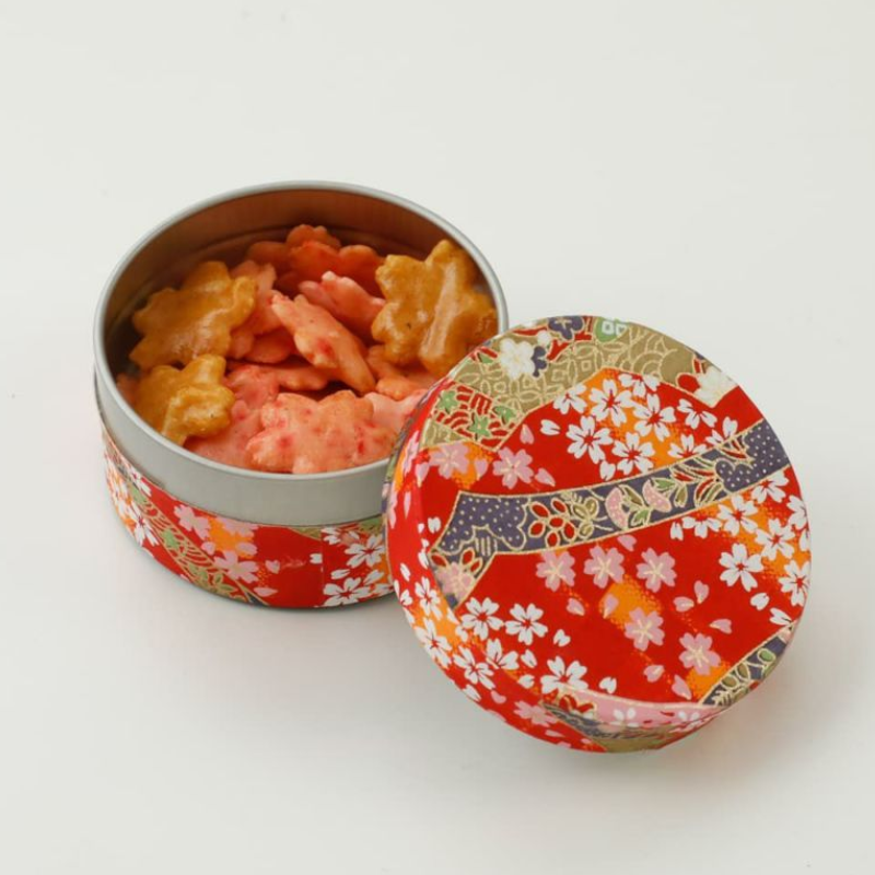 Kyoseijin Kasho Sozen Co. Sakura Shaped Rice Crackers