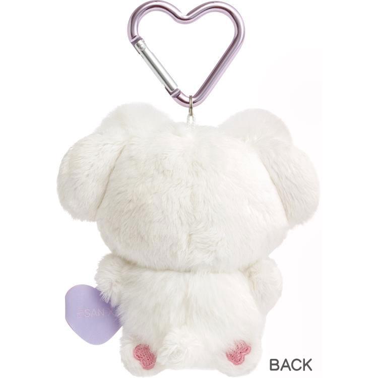 San-X Cheer Cheer Lamb Heart Carabiner Plush Keychain (Assorted Varieties Available)
