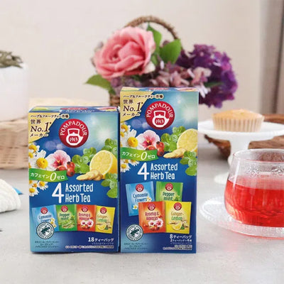 POMPADOUR 4 Assorted Herbal Teas