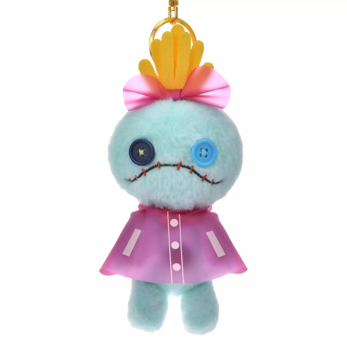 Japan Disney Store Plush Keychain - Baymax: Raincoat